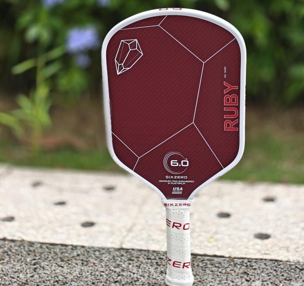 sixzero ruby pickleball paddle 01