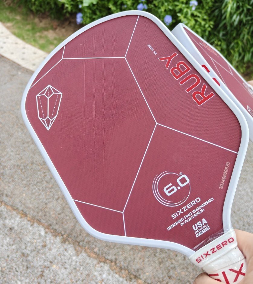 sixzero ruby pickleball paddle 03
