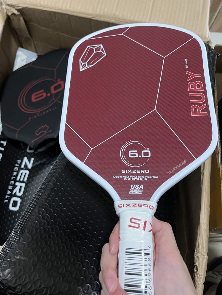 sixzero ruby pickleball paddle 04