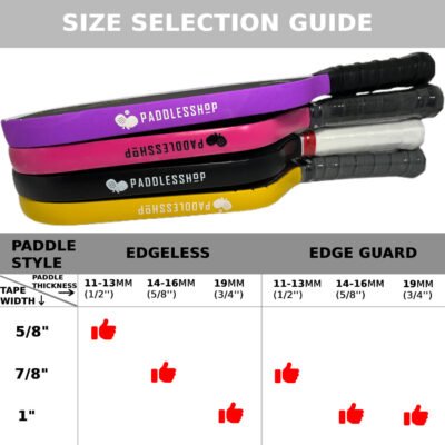 tape v2 size selection guide