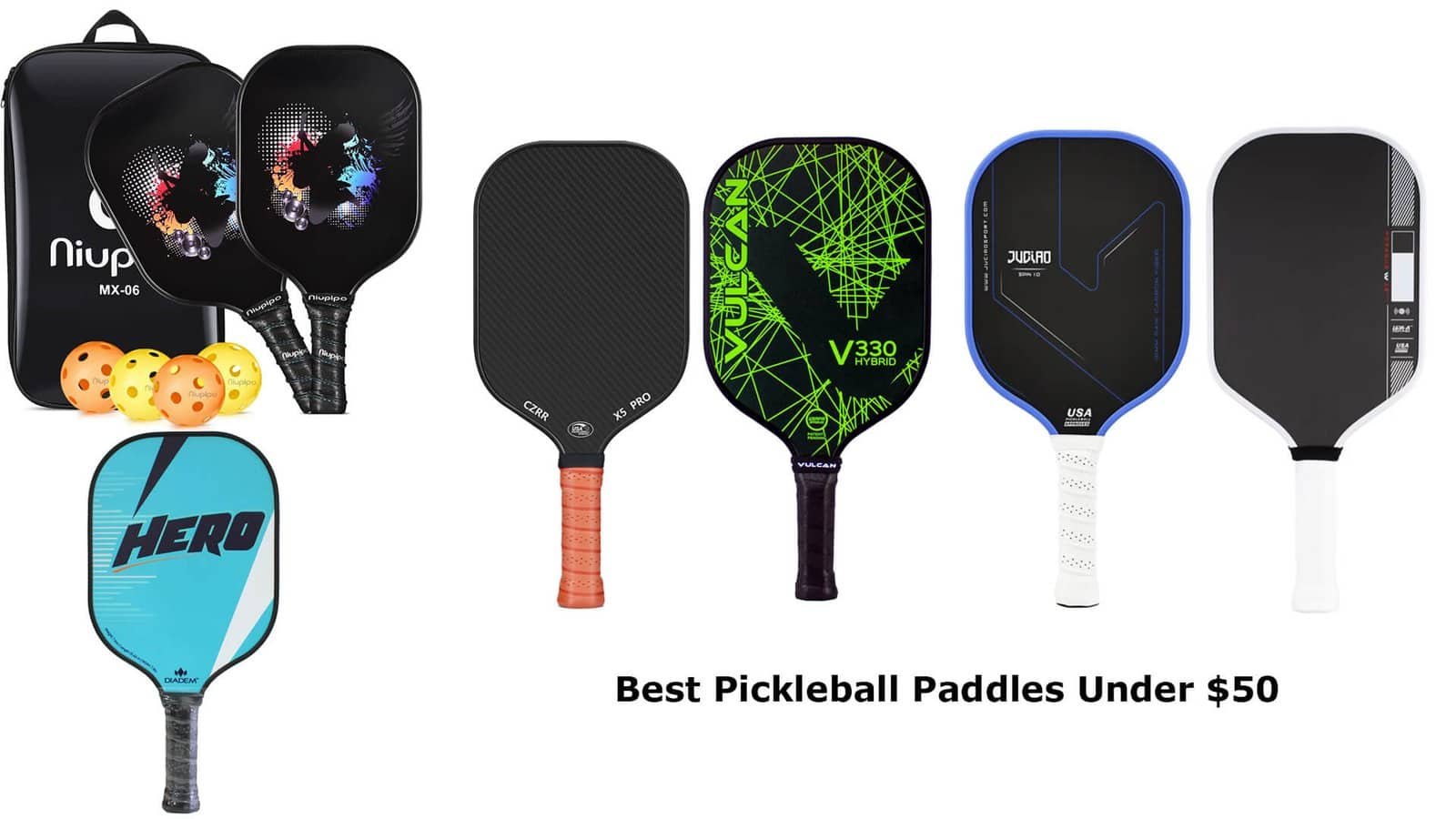 Best Pickleball Paddles Under $50