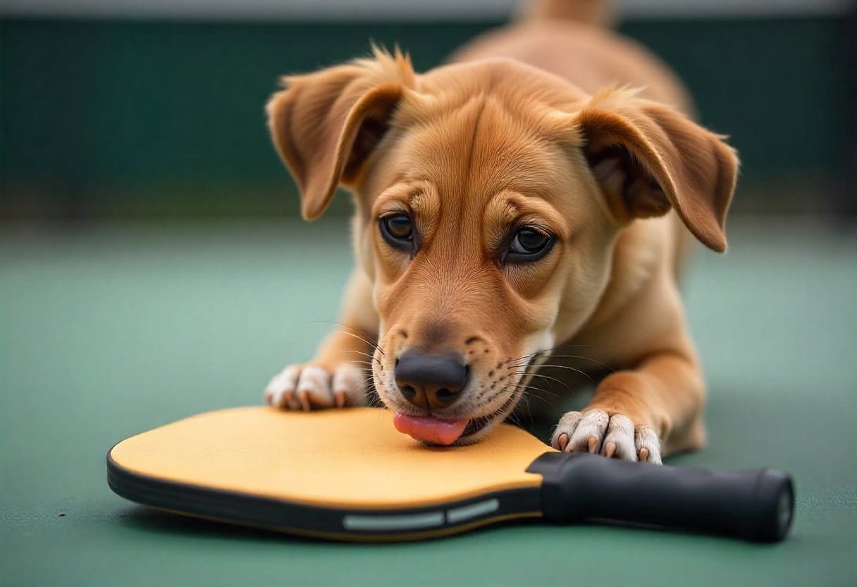 Why Dogs Love Pickleball Paddles