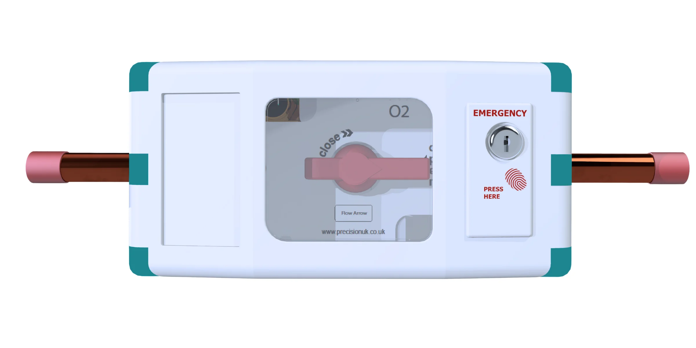 CPX Single AVSU positioned face on on a plain white background