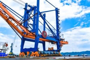 Self-Propelled Modular Transporter