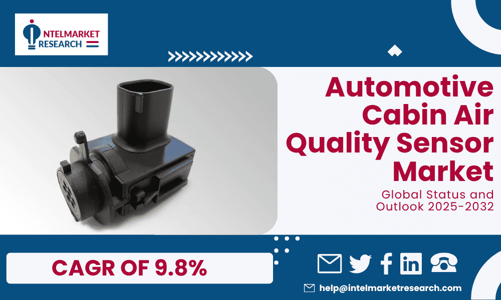 Automotive Cabin Air Quality Sensor Market Set to Surpass USD 220 Million by 2032 | Rising EV Adoption and Health Awareness Drive Growth