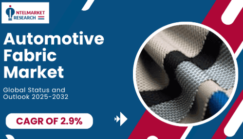 Global Automotive Fabric Market to Reach USD 30.63 Billion by 2032, Exhibiting a CAGR of 2.9%