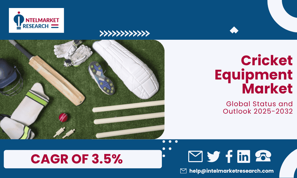 Cricket Equipment Market Size to Reach USD 299 Million by 2032 | Key Growth Trends, Players, and Future Outlook