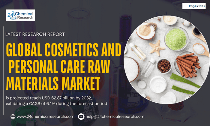 Cosmetics and Personal Care Raw Materials Market 2032: Emerging Trends, Growth Drivers, and Key Industry Shifts