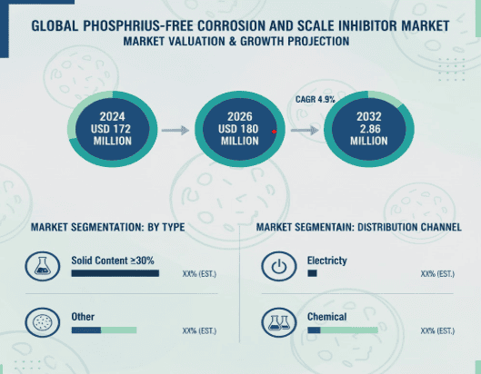 Global Phosphorus-Free Corrosion and Scale Inhibitor Market Growth (CAGR 4.9%)