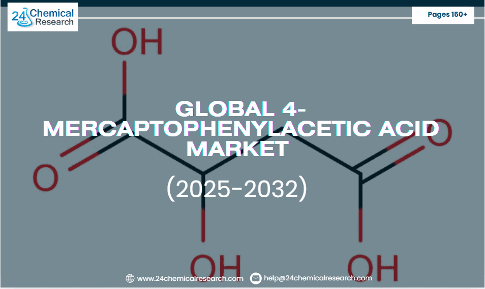 Global 4-Mercaptophenylacetic Acid Market to Reach USD 42.8 Million by 2032, Driven by Biopharmaceutical Applications