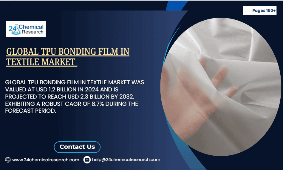 Global TPU Bonding Film in Textile market was valued at USD 2.3 billion by 2032
