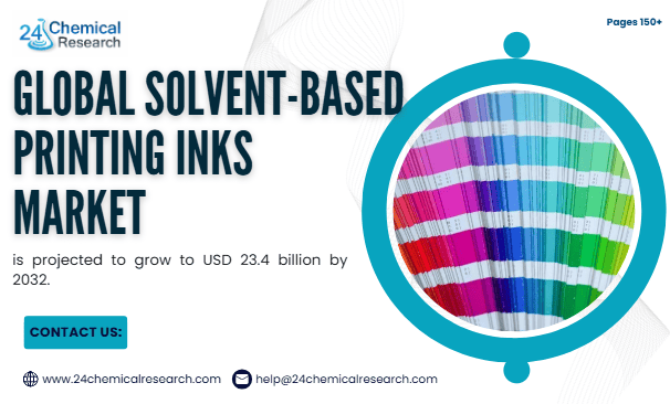 Global Solvent-Based Printing Inks Market Demonstrates Steady Growth, Driven by Packaging and Industrial Applications