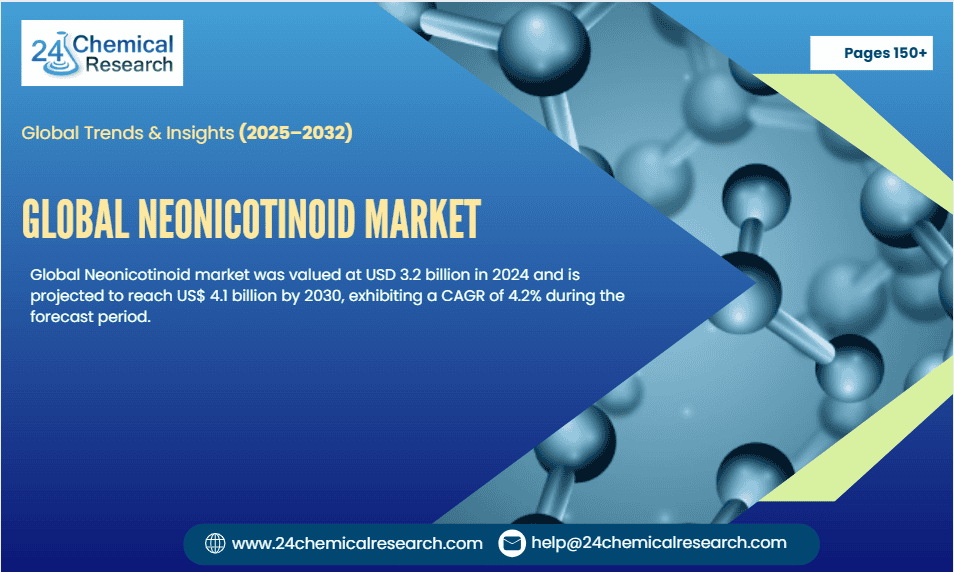 Global Neonicotinoid Market to Reach USD 4.1 Billion by 2030, Exhibiting a CAGR of 4.2% During the Forecast Period
