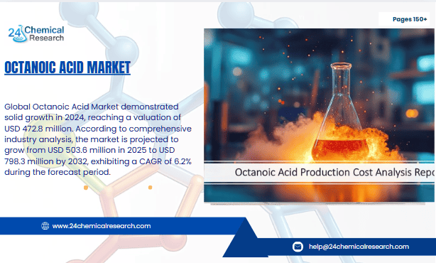 Octanoic Acid Market Global Forecast Report 2025–2032: Segment Insights, Innovation Trends & Leading Players