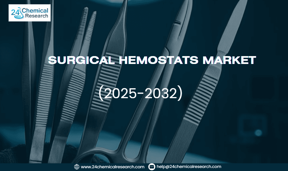 Surgical Hemostats Market to Reach USD 1.63 Billion by 2032, Exhibiting a CAGR of 7.2%