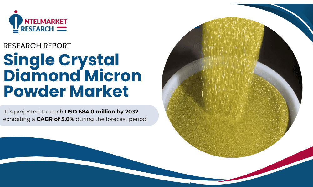 Single Crystal Diamond Micron Powder Market Size Set to Surpass USD 684 Million by 2032