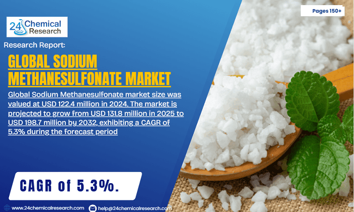 Global Sodium Methanesulfonate Market Set for Steady Growth Through 2032