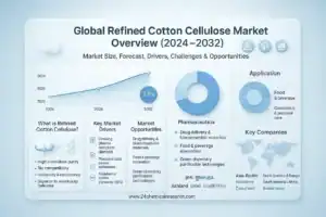 Global Refined Cotton Cellulose market