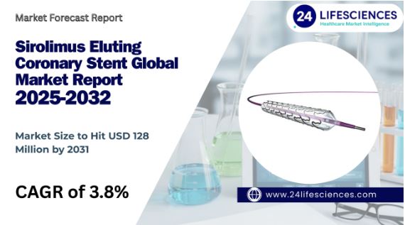 Sirolimus Eluting Coronary Stent Market Size to Hit USD 128 Million by 2031 at 3.8% CAGR