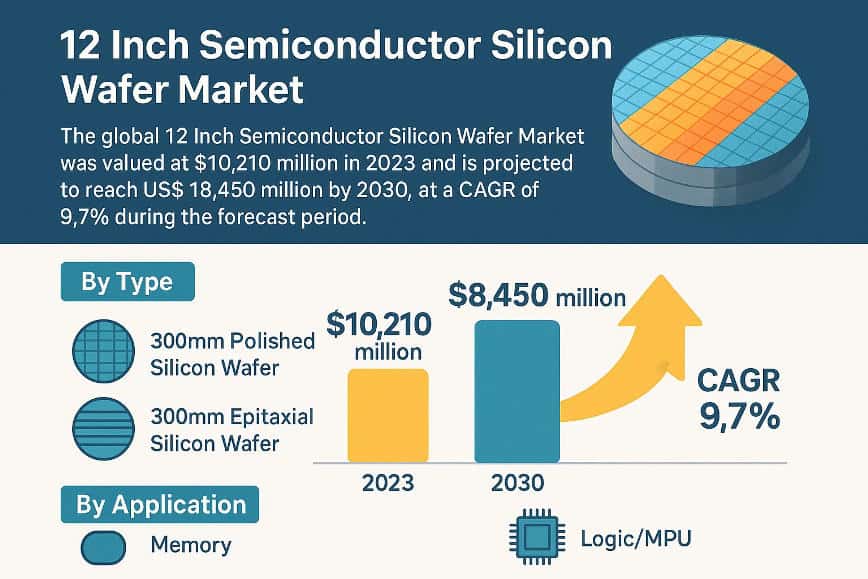 Top Trends and Key Players Shaping the 12-Inch Semiconductor Silicon Wafer Market Growth to 2032