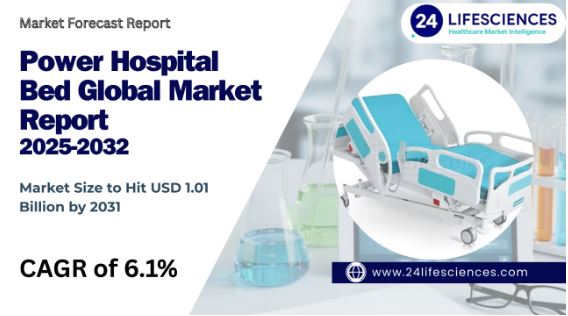 Power Hospital Bed Market Size to Hit USD 1.01 Billion by 2031 at 6.1% CAGR