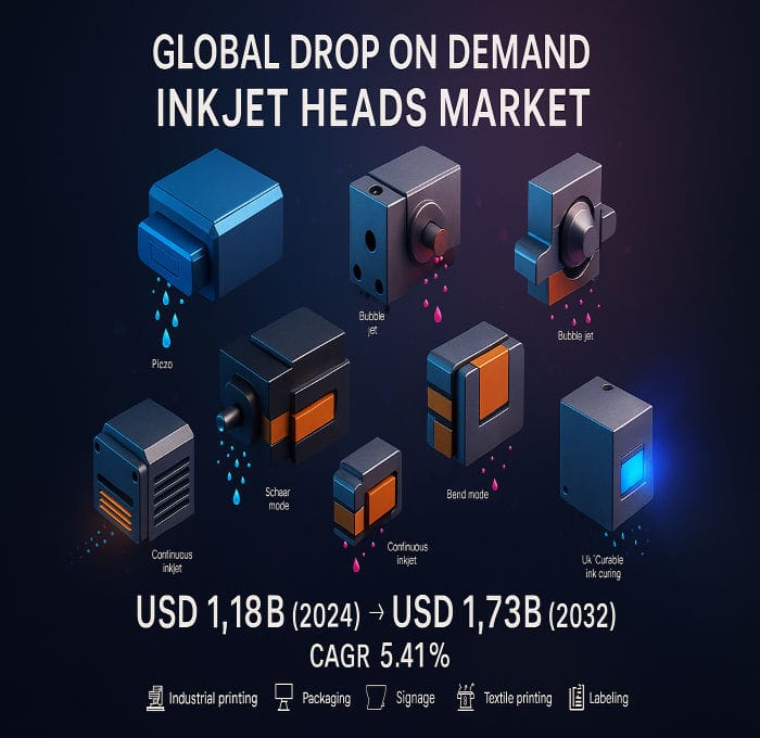 Drop-on-Demand Inkjet Heads Market: Key Players & Market Size