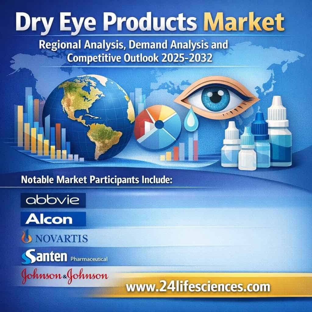Dry Eye Products Market Size to Reach USD 7.43 Billion by 2031 | Growth Insights & Forecasts