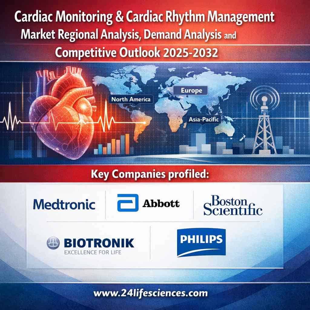 Cardiac Monitoring & Cardiac Rhythm Management Market to Reach USD 30.90 Billion by 2032 | Growth Trends & Forecasts