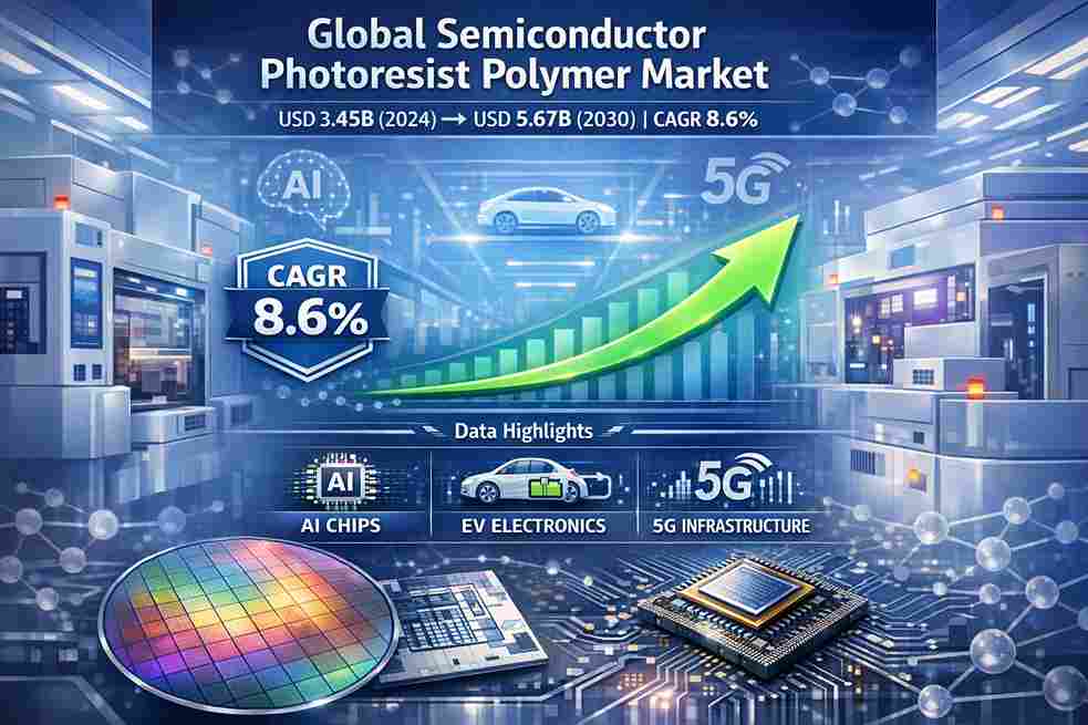 Semiconductor Photoresist Polymer Market Outlook Report: Critical Material for Chip Miniaturization Drives Robust Growth, Forecast to 2030
