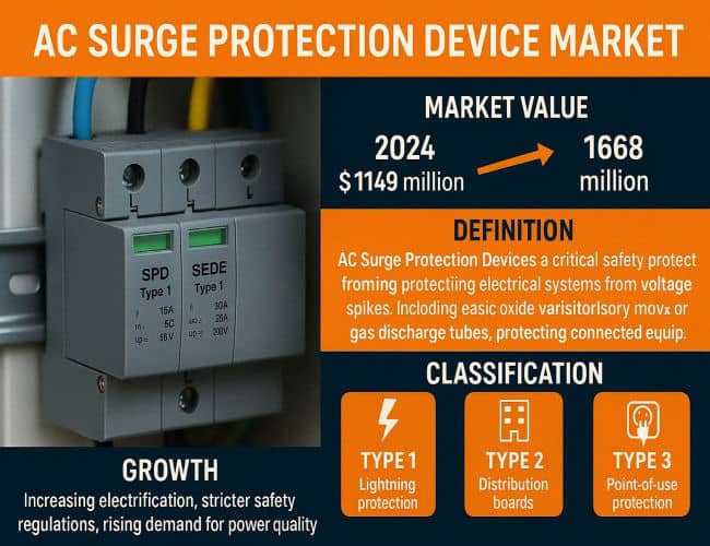 AC Surge Protection Device Market: Key Players, Market Size, and Growth Trends