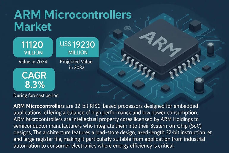 Top Trends and Key Players Shaping the ARM Microcontrollers Market Growth by 2032