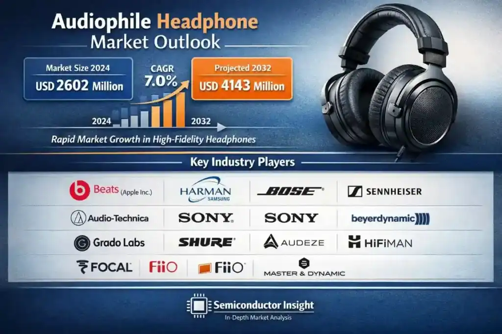 Audiophile Headphone Market to Reach USD 4.14 Billion by 2032