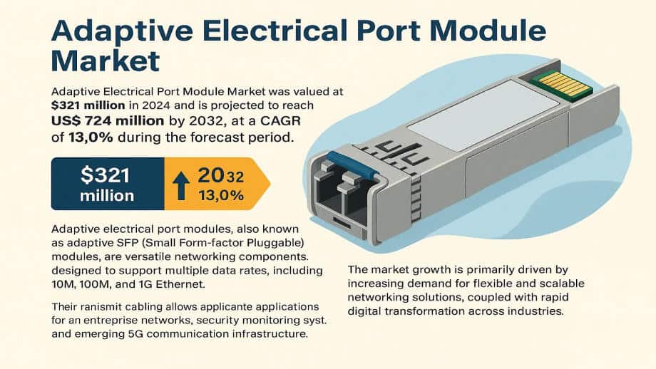 Adaptive Electrical Port Module Market: Global Market Size, Growth Drivers, and Forecast 2025–2032