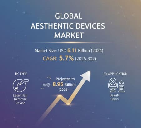 Aesthetic Devices Market Growth Analysis, Dynamics, Key Players and Innovations, Outlook and Forecast 2025-2032