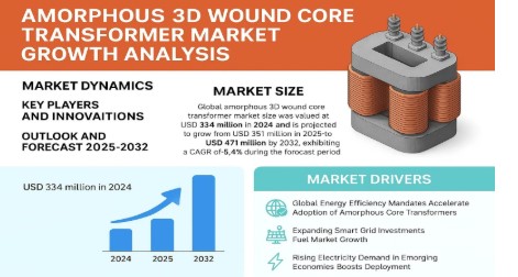 Amorphous 3D Wound Core Transformer Market Analysis, Growth Drivers, Key Players, and Global Forecast 2025-2032
