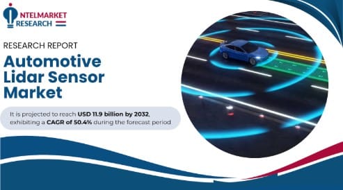 Automotive LiDAR Sensor Market Forecast: USD 11.9 Billion by 2032 with 50.4% CAGR