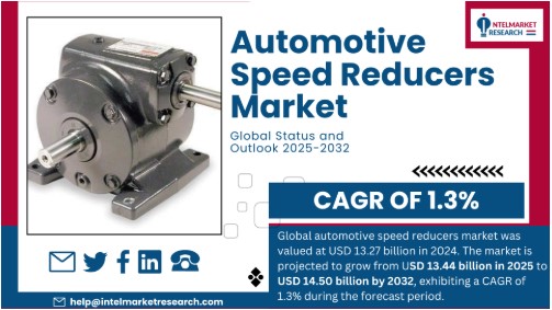Automotive Speed Reducers Market Size Set to Surpass USD 14.50 Billion by 2032 | Growth Outlook & Strategic Insights