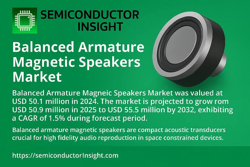Balanced-armature Magnetic Speakers Market: Logic Semiconductor Market Growth Across CPUs, GPUs, and AI Accelerators