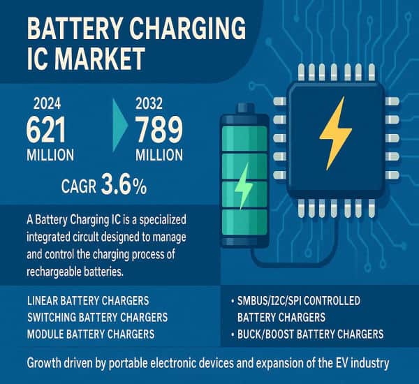 Battery Charging IC Market Size: Key Players Accelerating EV & Mobile