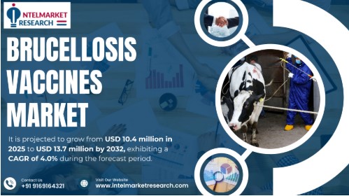 Brucellosis Vaccines Market Size Set to Surpass USD 13.7 Million by 2032 | Key Trends & Growth Drivers