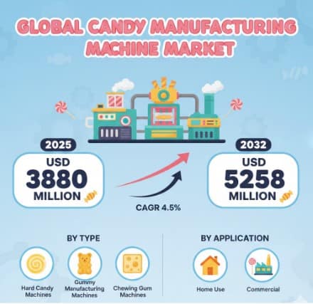 Global Candy Manufacturing Machine Market 2025-2032: Growth Analysis, Key Players, Trends, and Forecast