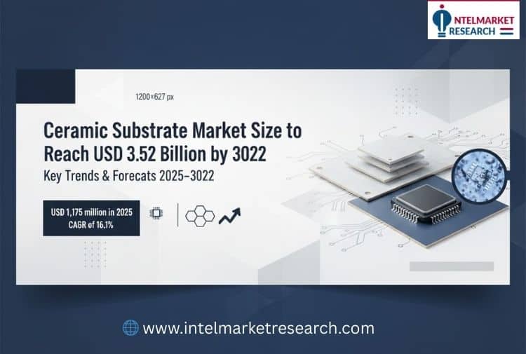 Ceramic Substrate Market Size to Reach USD 3.52 Billion by 2032 Key Trends & Forecasts 2025–2032