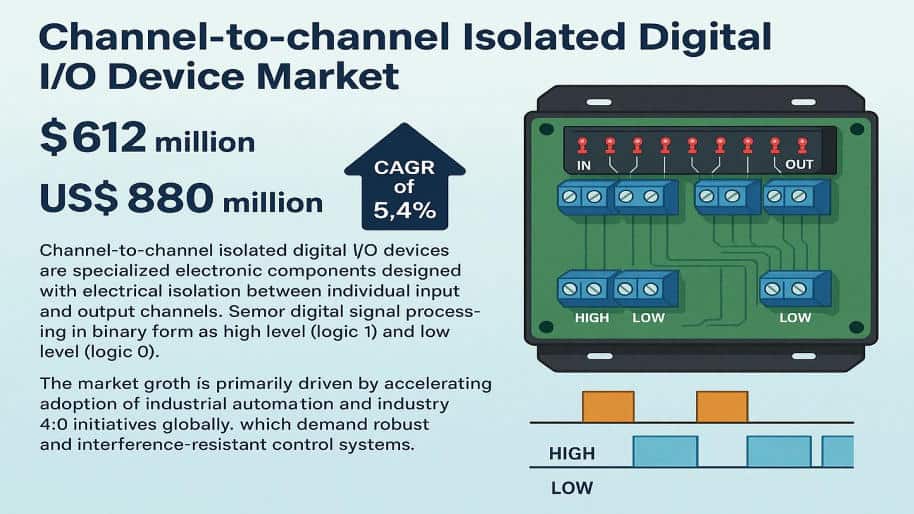 Channel-to-Channel Isolated Digital I/O Device Market: Global Business Strategies, Market Size, and Forecast 2025–2032