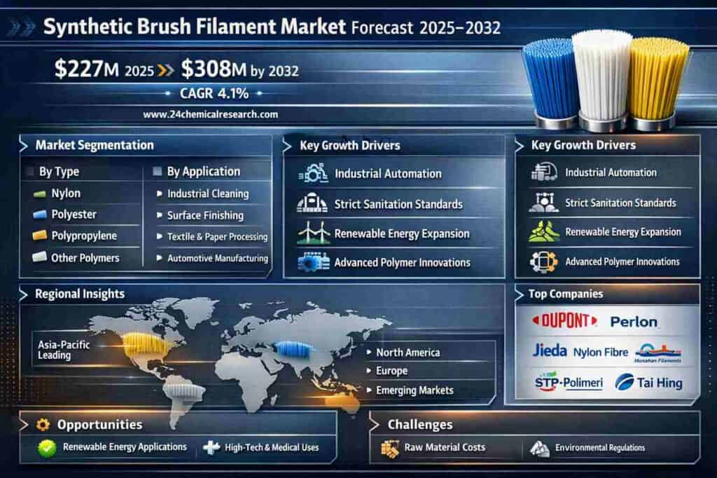 Synthetic Brush Filament Market Global Forecast Report 2025–2032: Segment Insights, Innovation Trends & Leading Players