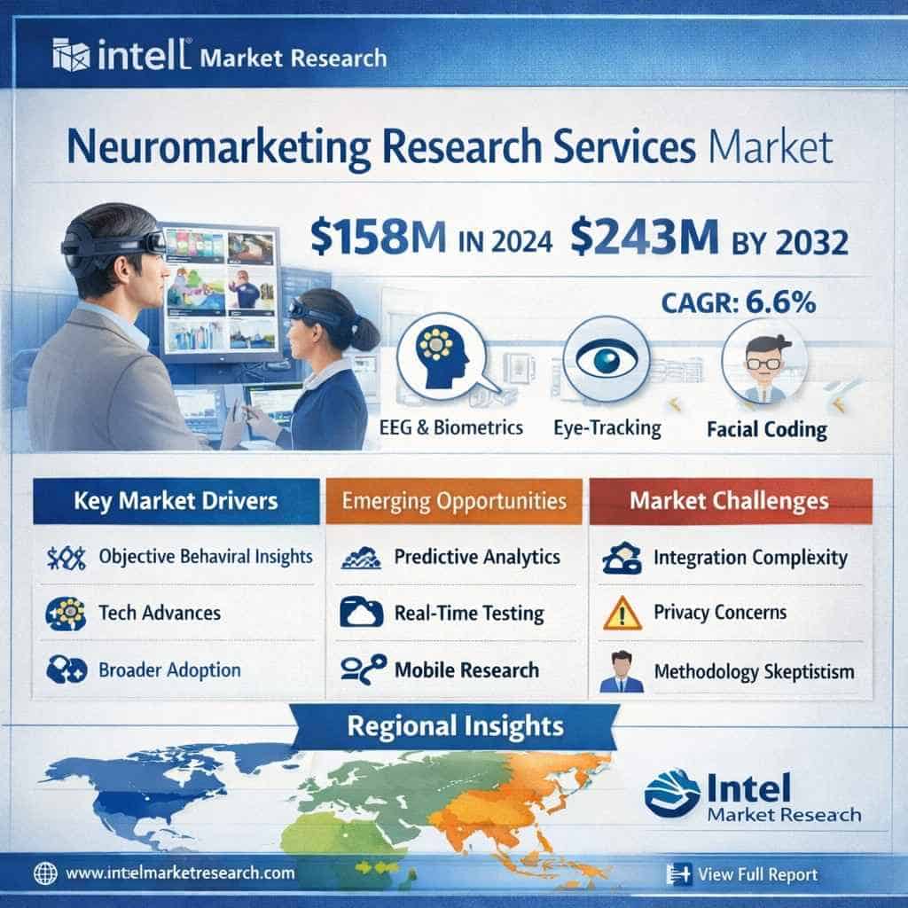global Neuromarketing Research Services market| CAGR of 6.6%