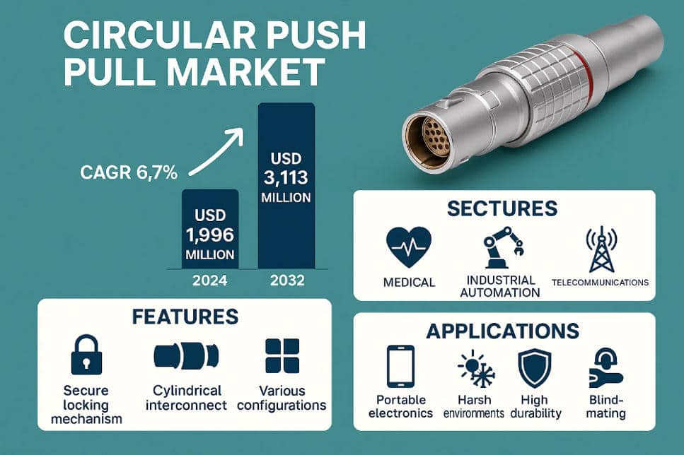 Top Trends and Key Players Driving the Circular Push Pull Market Growth Through 2032
