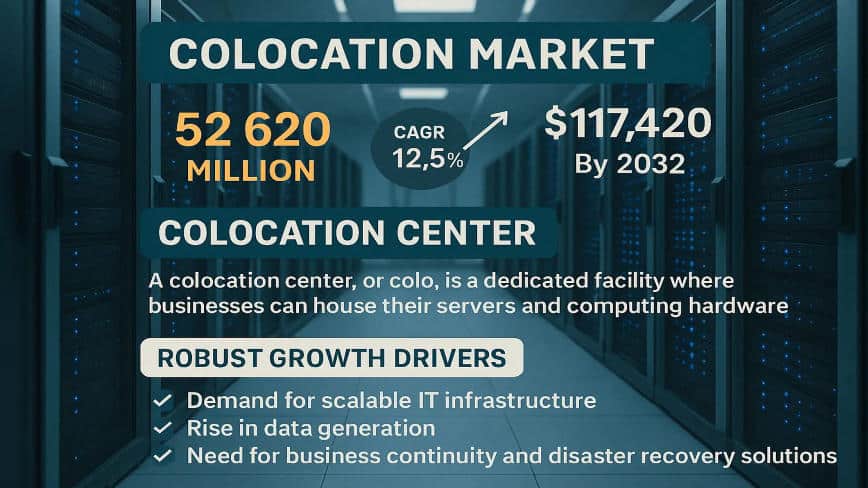 Colocation Market: Industry Outlook, Key Developments, and Forecast 2032