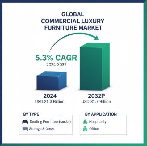 Commercial Luxury Furniture Market Growth Analysis, Market Dynamics, Key Players and Innovations, Outlook and Forecast 2025-2031