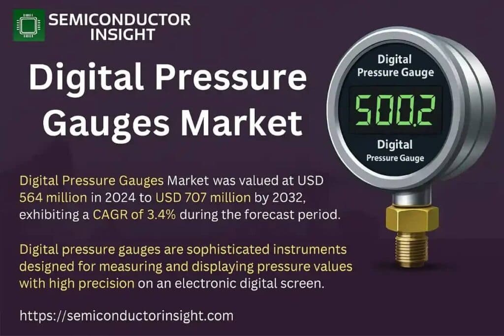 Industrial Monitoring Drives Digital Pressure Gauges Market Growth