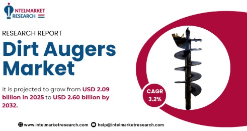 Dirt Augers Market Set to Surpass USD 2.60 Billion by 2032 | Top Trends and Key Players
